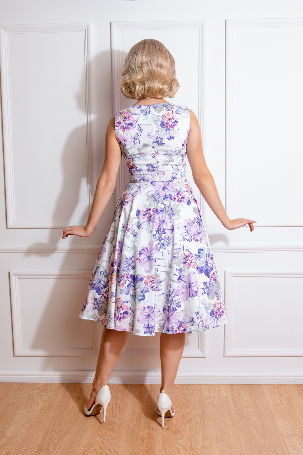 Lena Floral Swing Dress